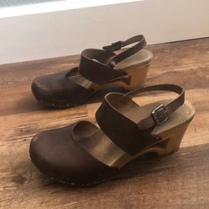 Brown Mary Jane Dansko with Studs 37